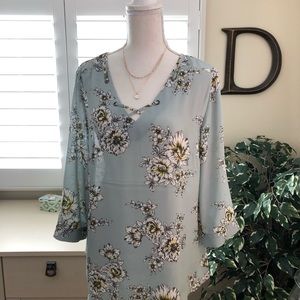 Maurices long sleeve floral blouse